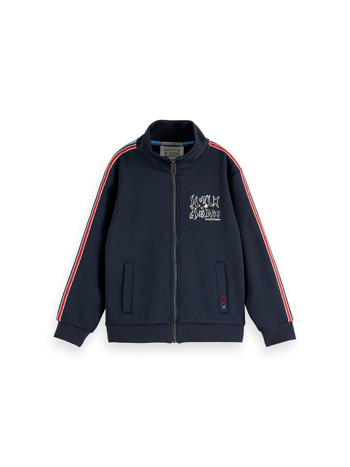 Interlock Regularfit Zipthrough Track Top