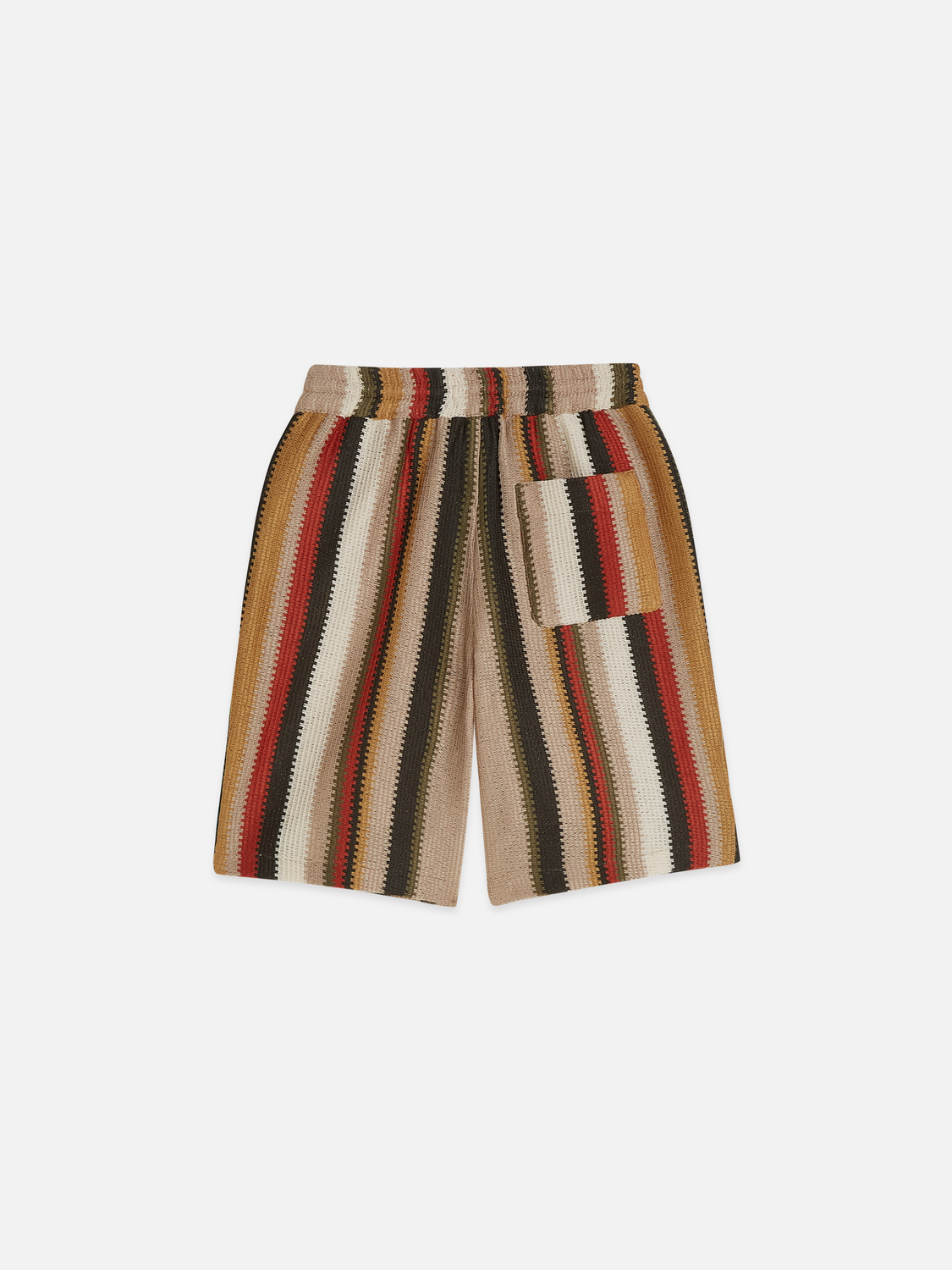 Multicolor Striped Shorts
