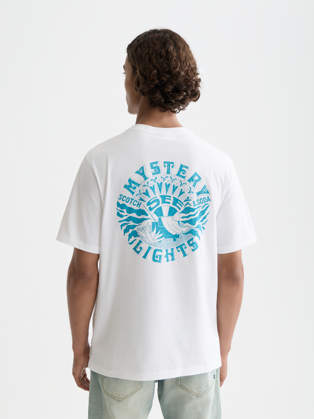 Front And Back Artwork Regular-Fit T-Shirt