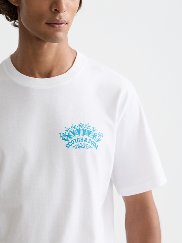 Front And Back Artwork Regular-Fit T-Shirt