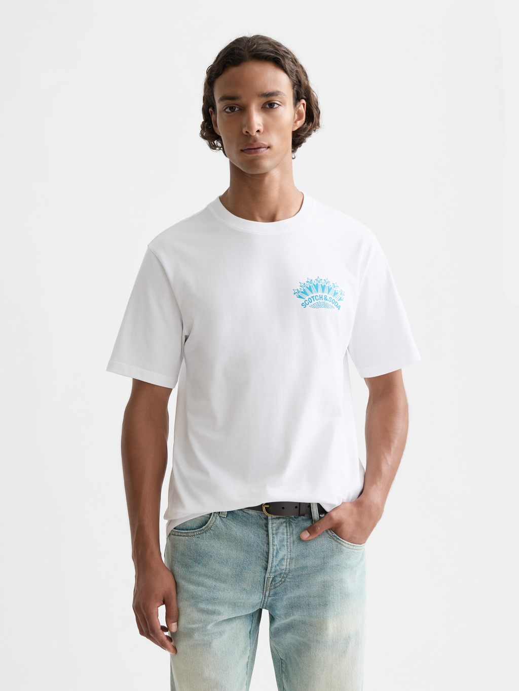 Front And Back Artwork Regular-Fit T-Shirt
