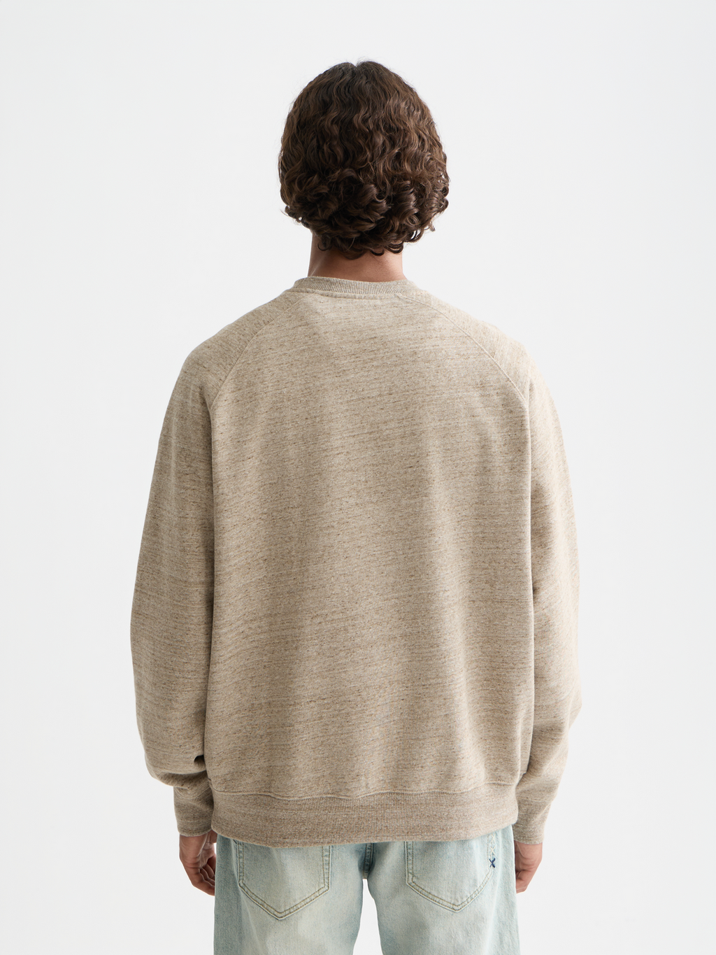 Sweat-shirt ample brodé Space Yarn