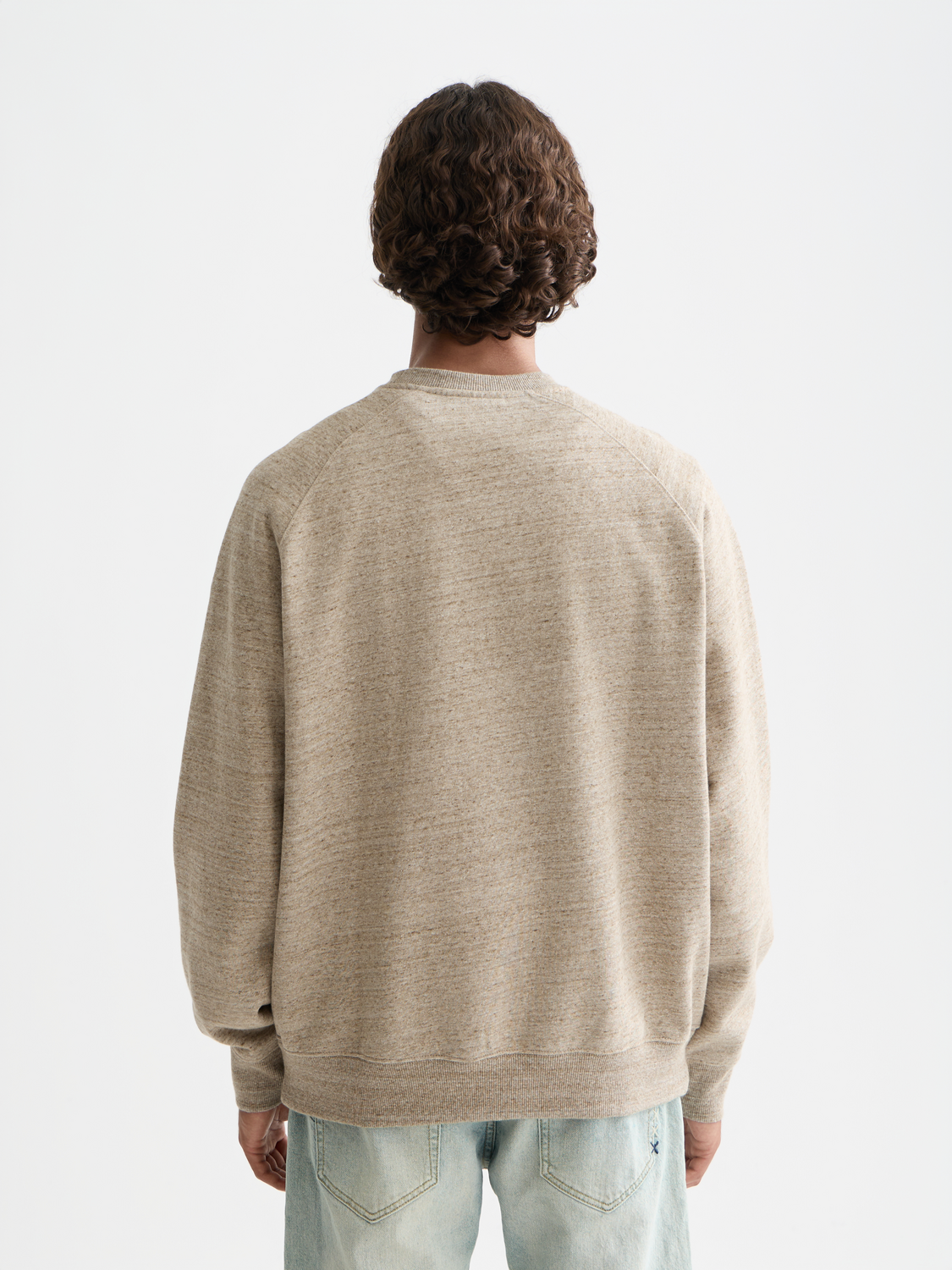 Sweat-shirt ample brodé Space Yarn