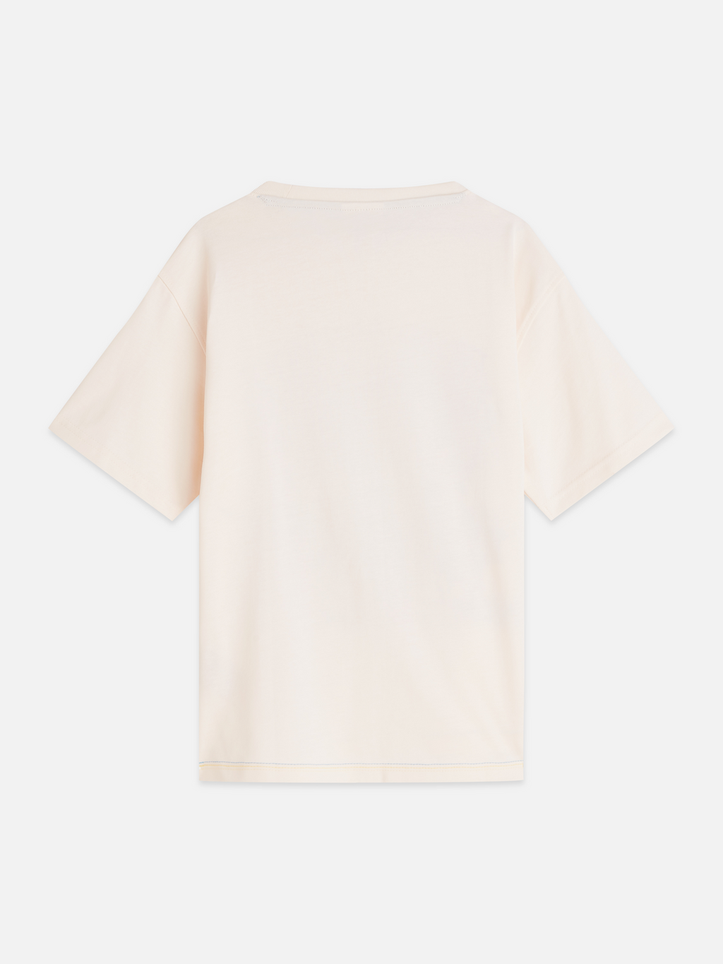 T-shirt coupe décontractée imprimé sur le devant