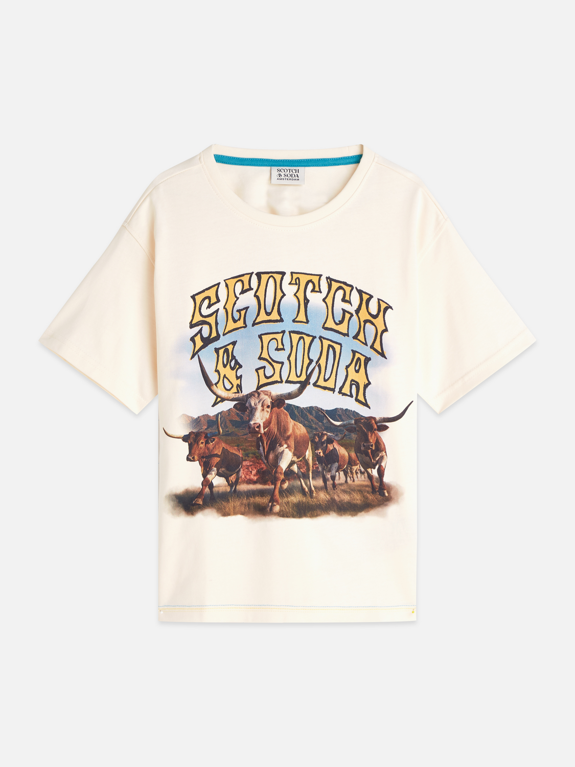 T-Shirt mit Front-Artwork und Relaxed-Fit