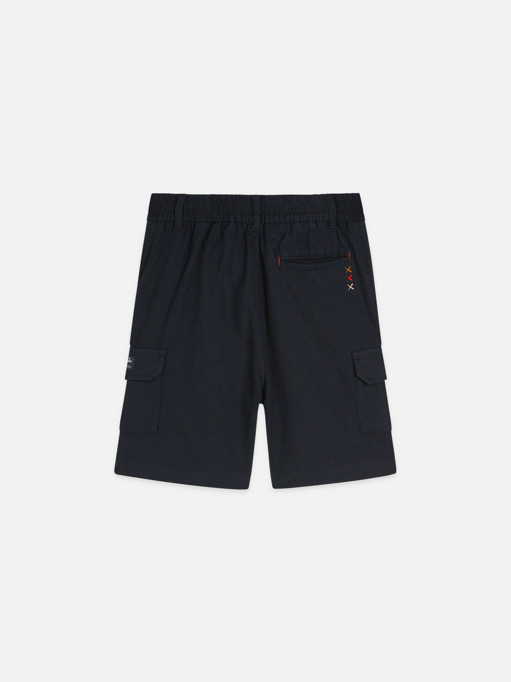 Boys' Cotton-Linen Cargo Shorts