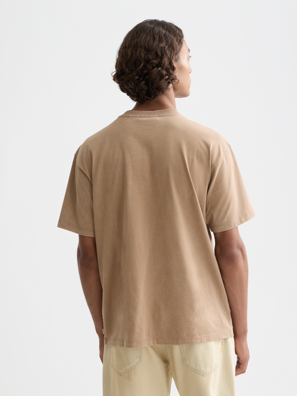 Front Artwork Relaxed-Fit Snow-Washed T-Shirt