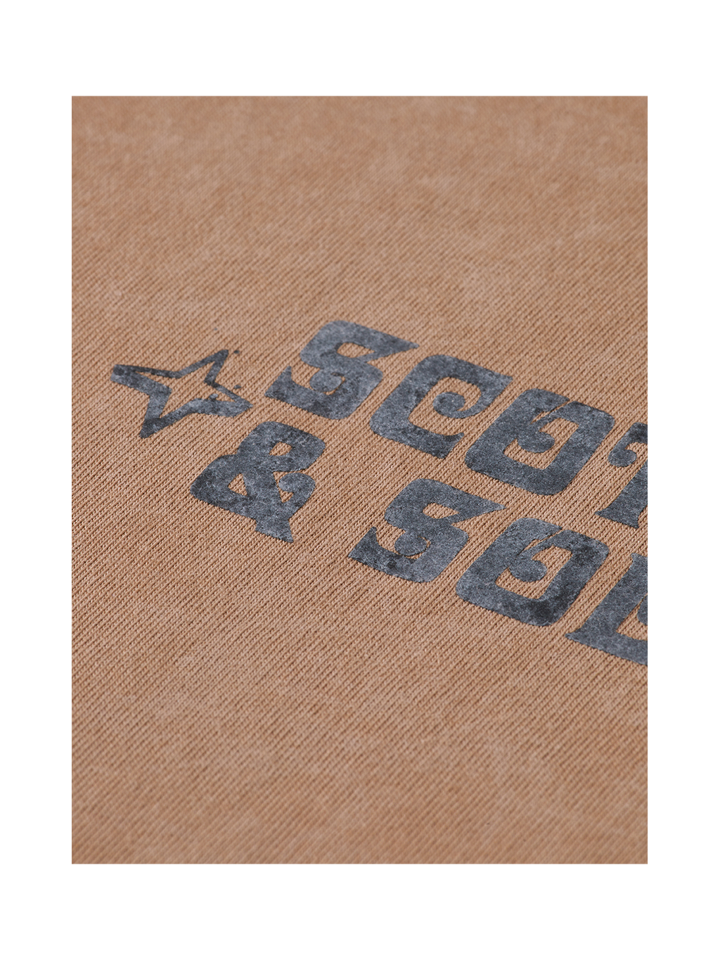 Front Artwork Relaxed-Fit Snow-Washed T-Shirt