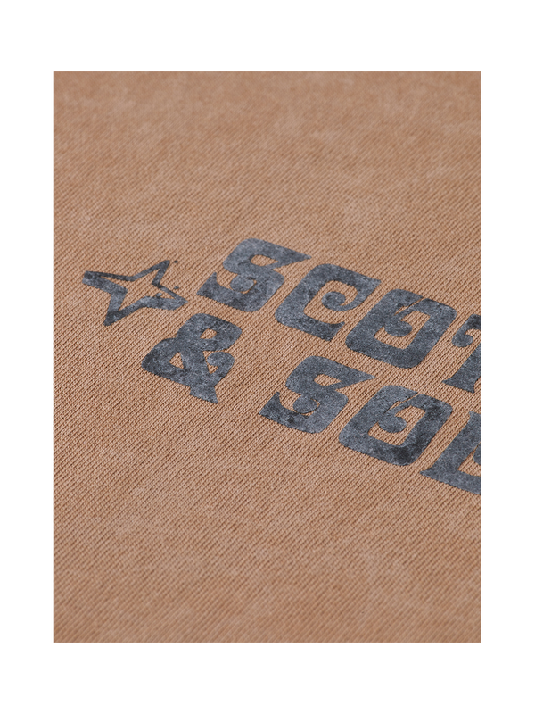 Front Artwork Relaxed-Fit Snow-Washed T-Shirt