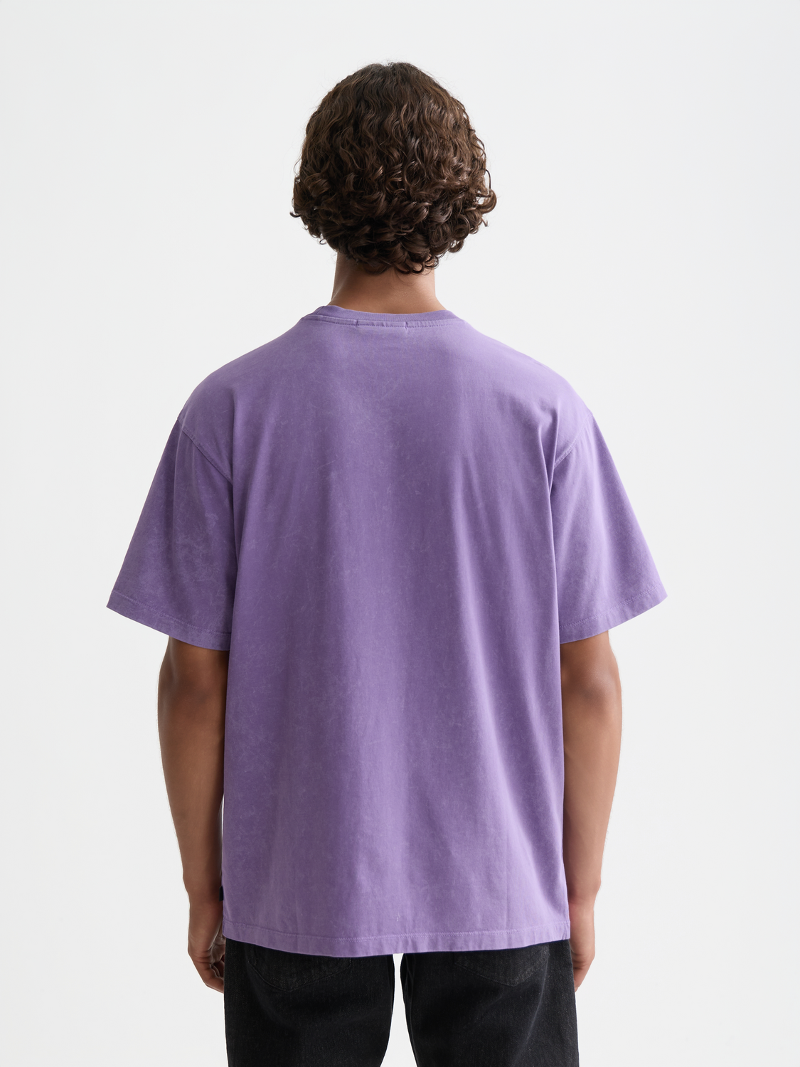 Front Artwork Relaxed-Fit Snow-Washed T-Shirt