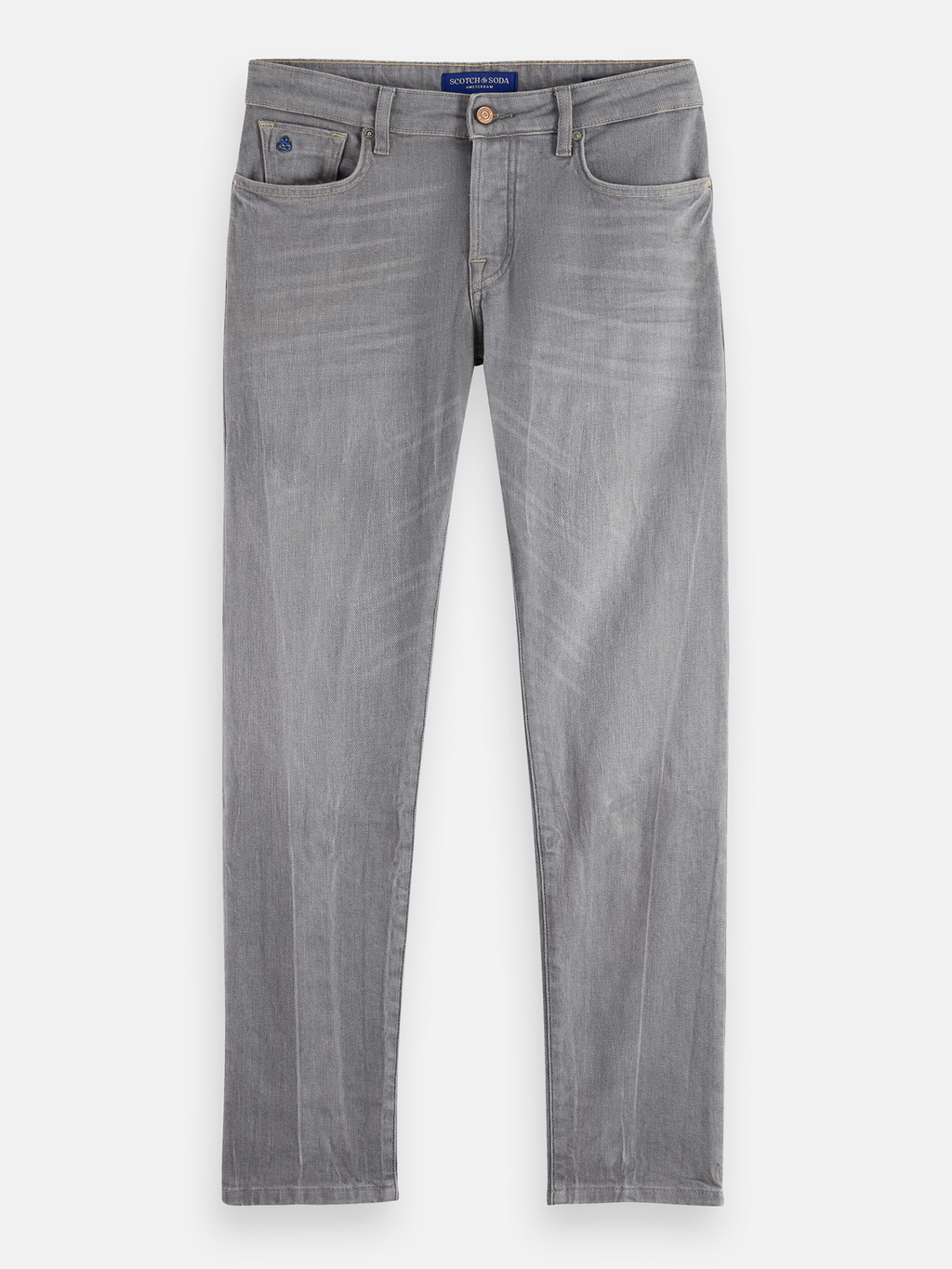 Core Ralston Regular Slim Jeans  –  Grey Sands