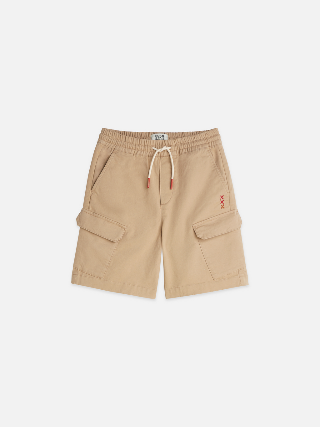 Boys' Light-Weight Cotton Cargo Shorts