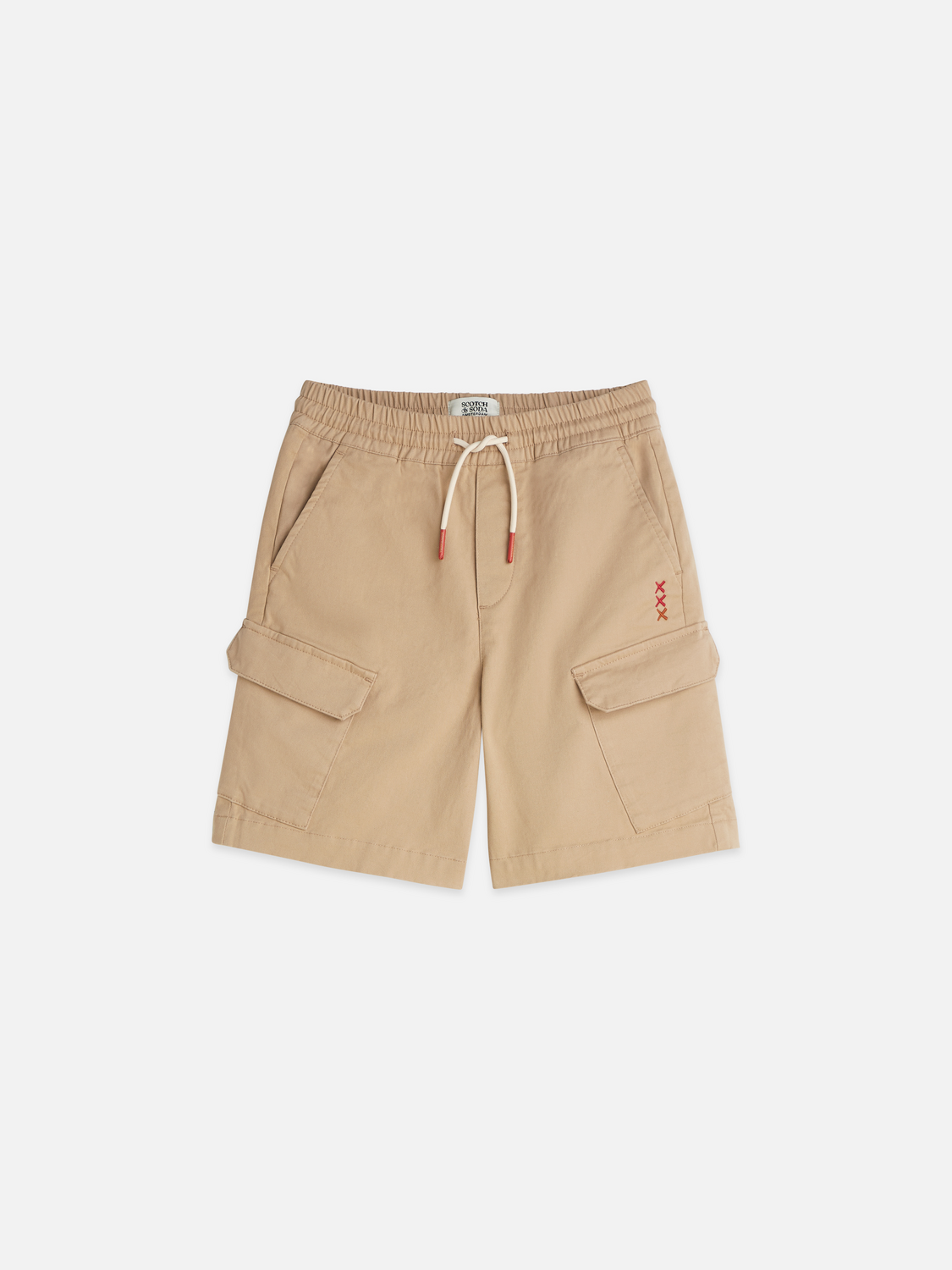 Boys' Light-Weight Cotton Cargo Shorts