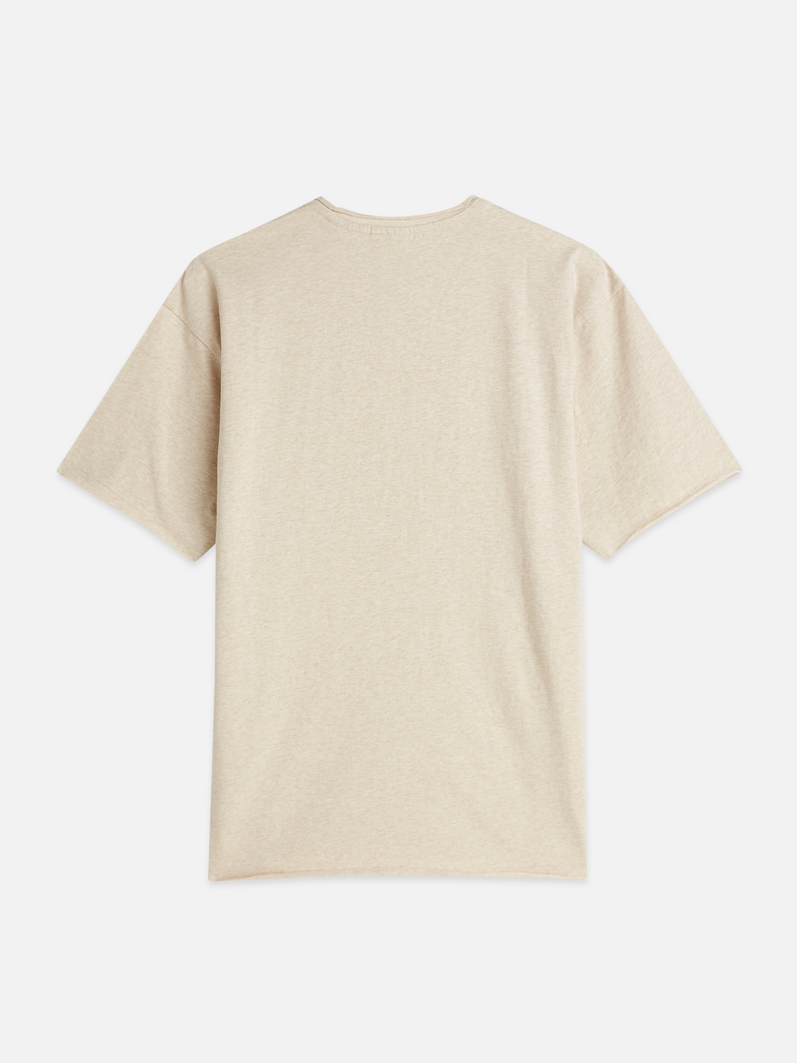 Essentials Raw-Edged Relaxed-Fit Garment-Dyed T-Shirt