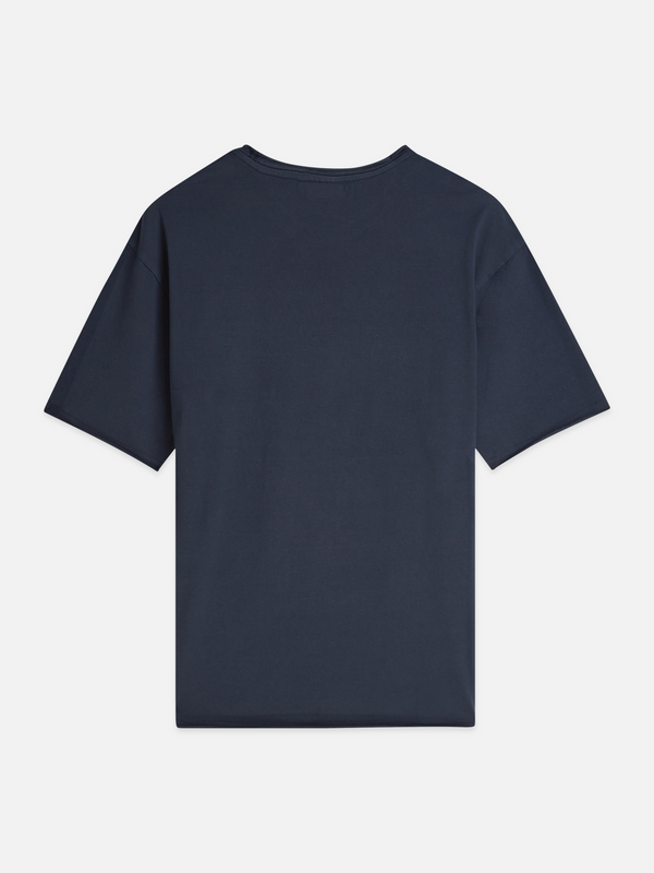 Essentials Raw-Edged Relaxed-Fit Garment-Dyed T-Shirt