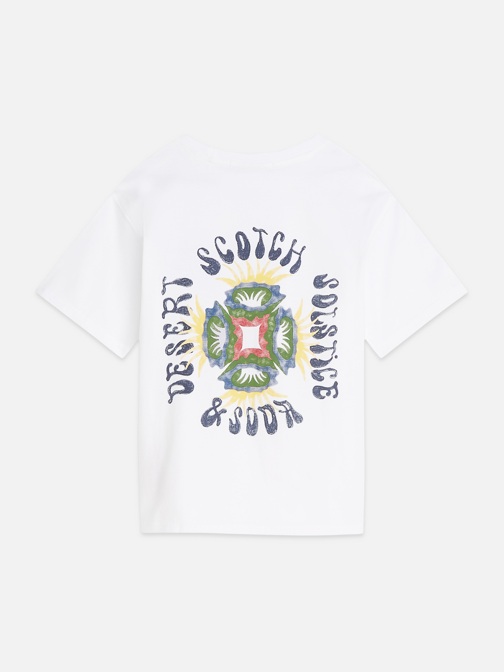 Front And Back Artwork Relaxed Fit Tshirt