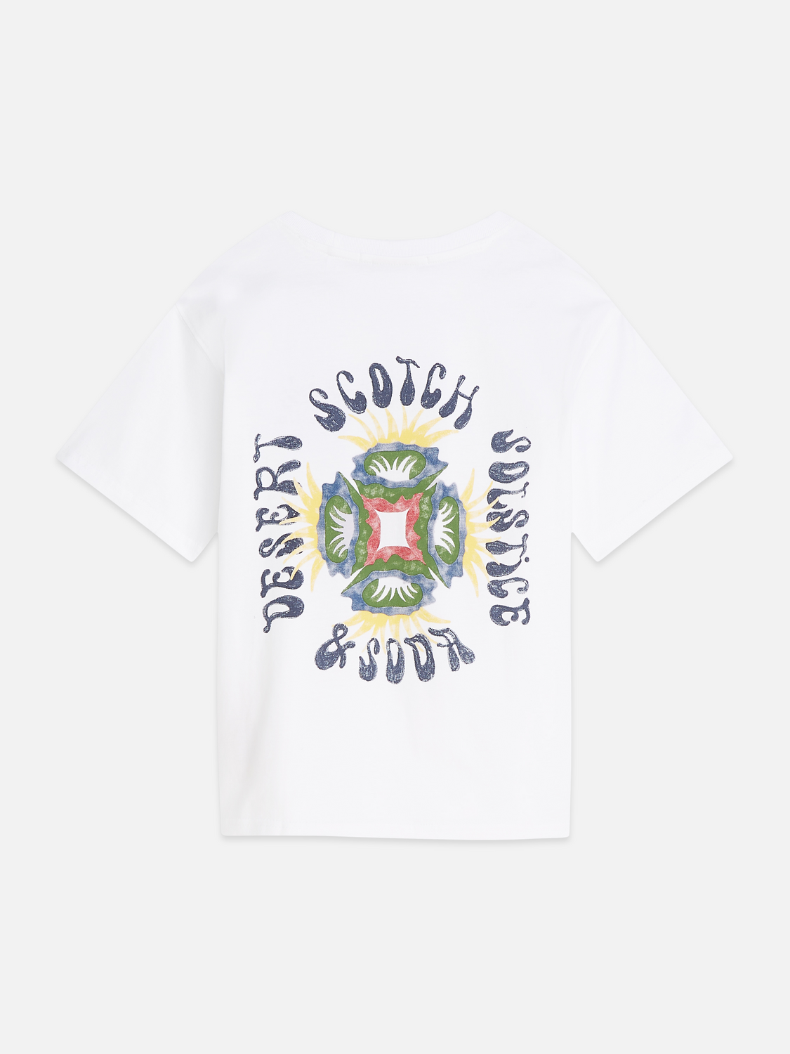 Front And Back Artwork Relaxed Fit Tshirt