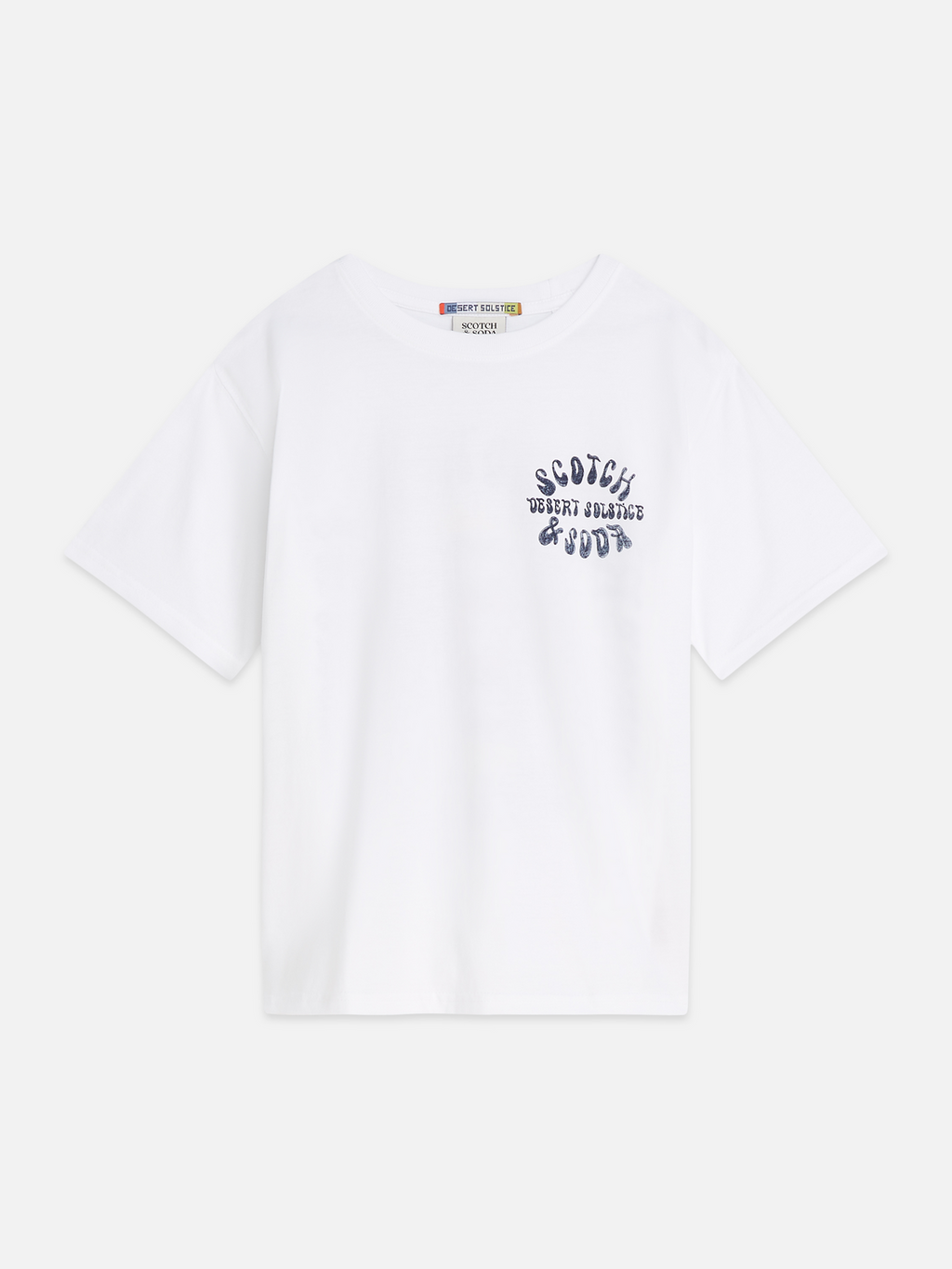 Front And Back Artwork Relaxed Fit Tshirt