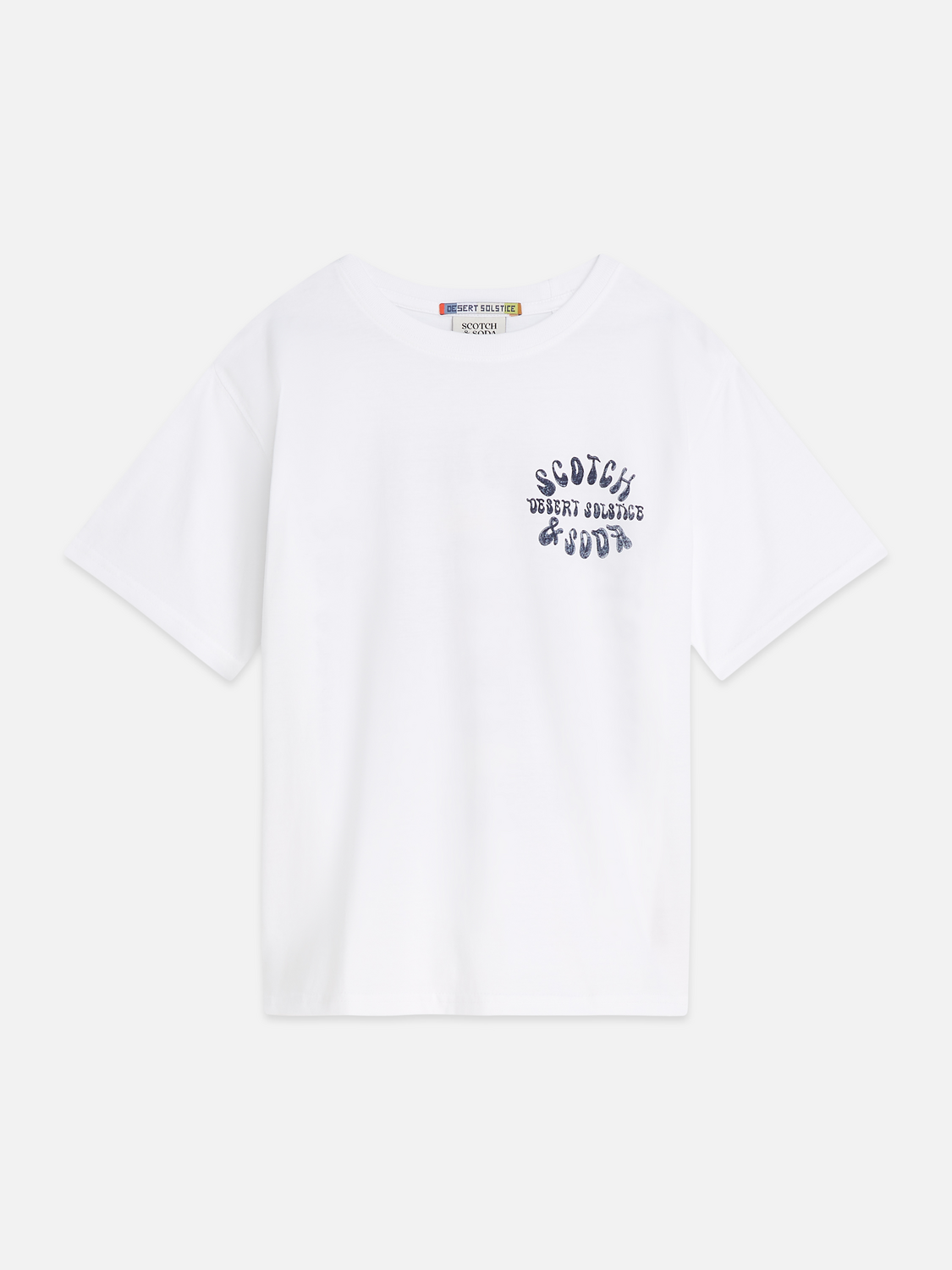 Front And Back Artwork Relaxed Fit Tshirt