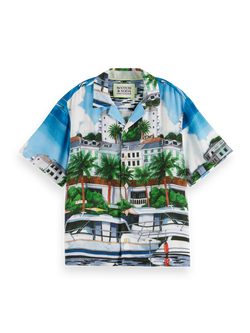 PLACED ARTWORK SHORT-SLEEVED SHIRT