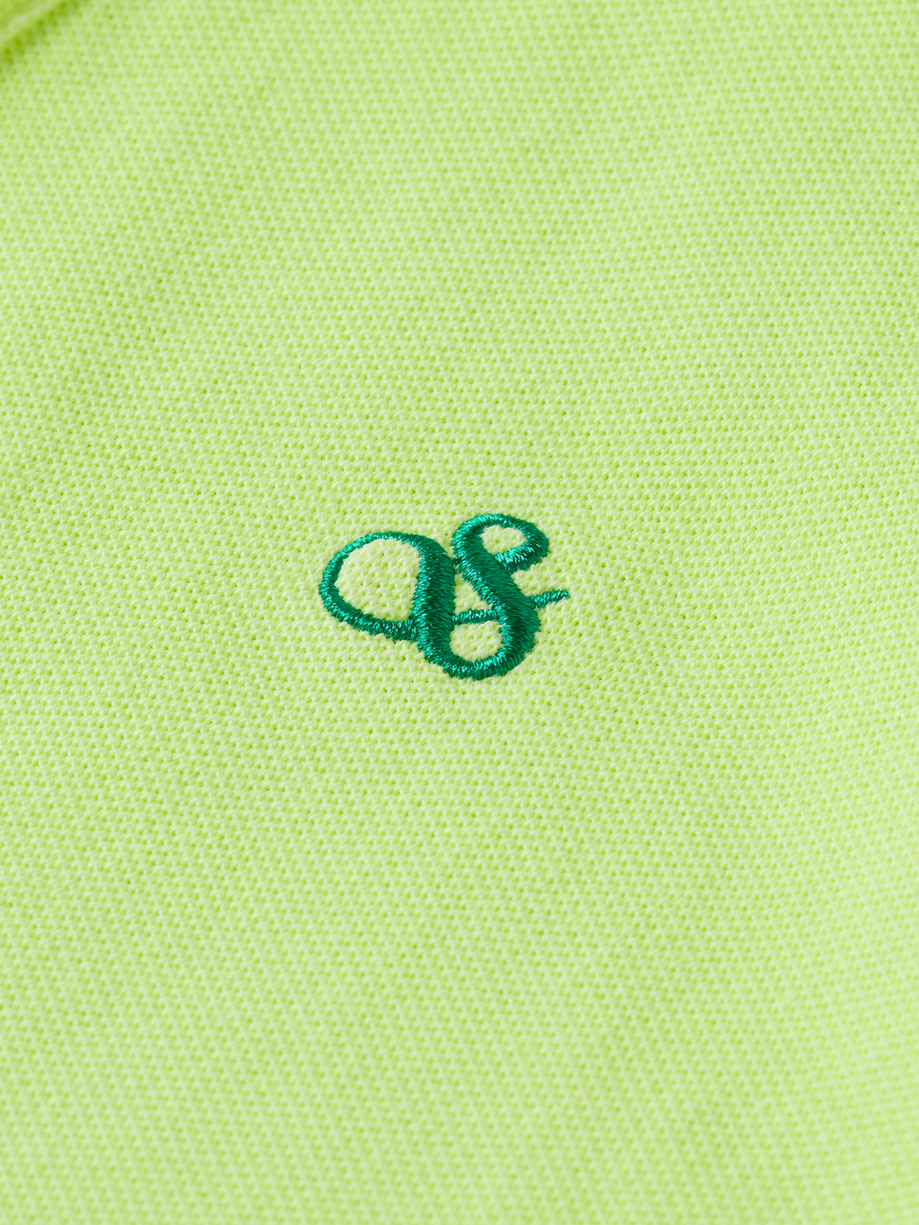 Stückgefärbtes Kurzarm-Piqué-Polo