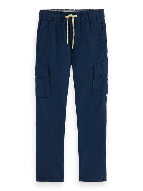 LOOSE-TAPERED-FIT  - COTTON CARGO PANTS