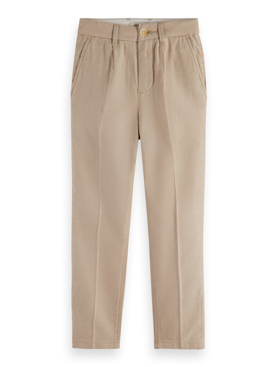 LOOSE-TAPERED-FIT - COTTON LINEN TWILL JOGGER