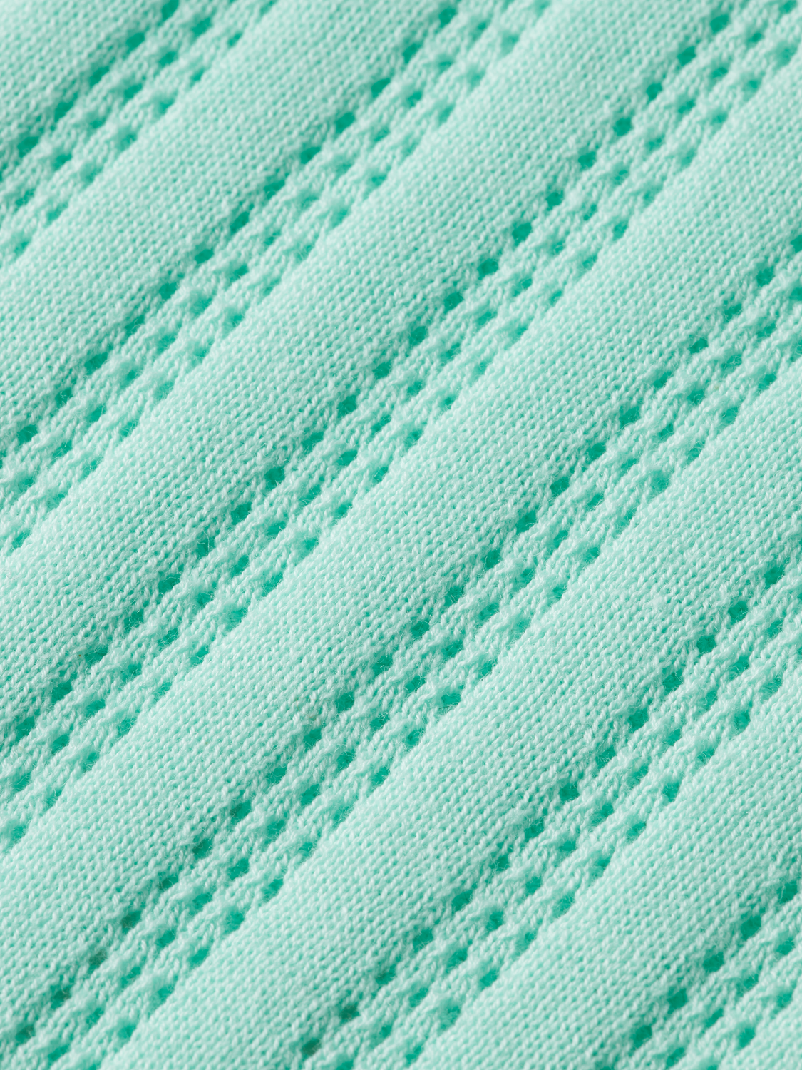 Openwork Polo