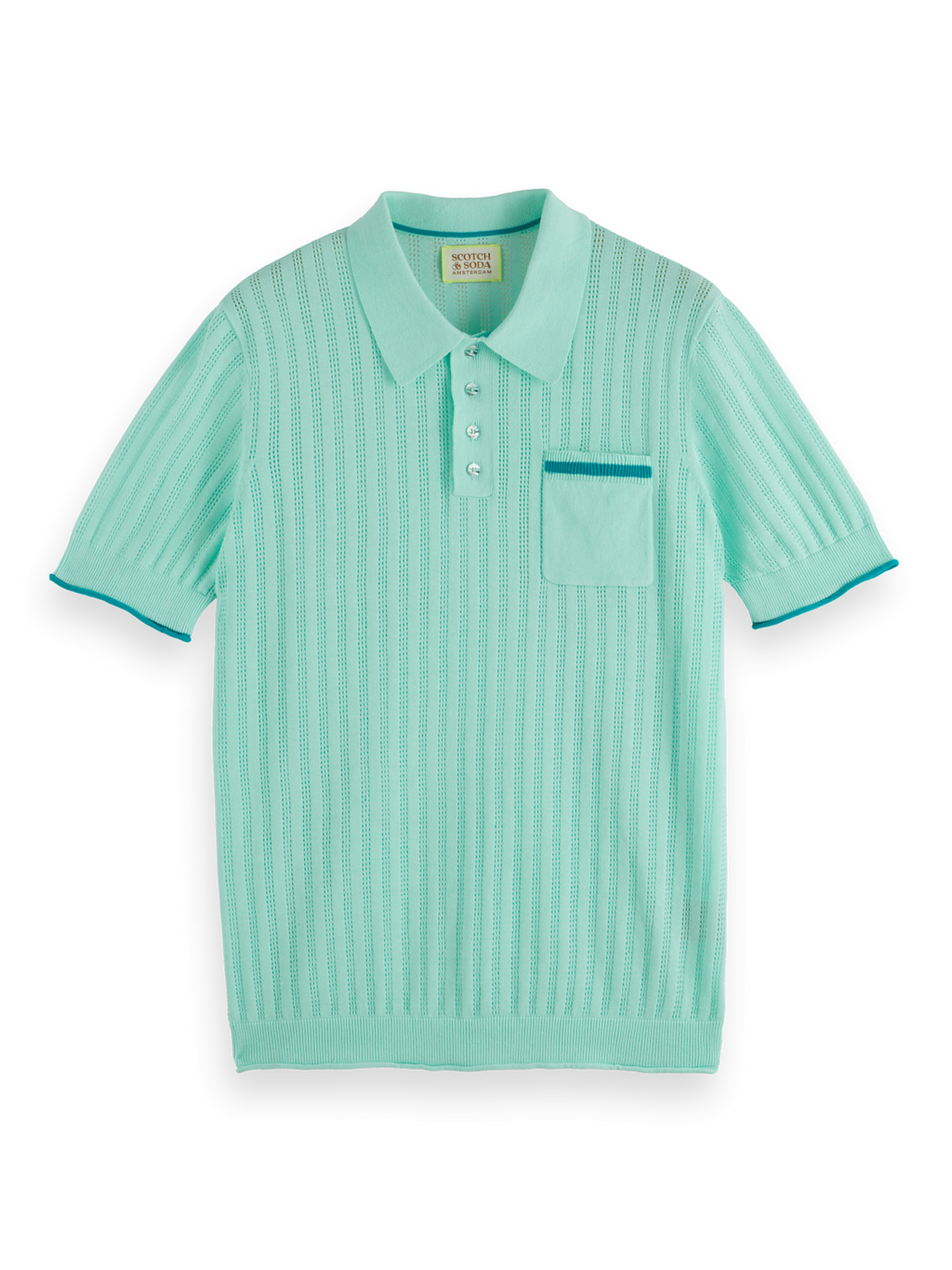 Openwork Polo