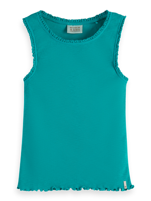 FITTED RIBBED TANK TOP