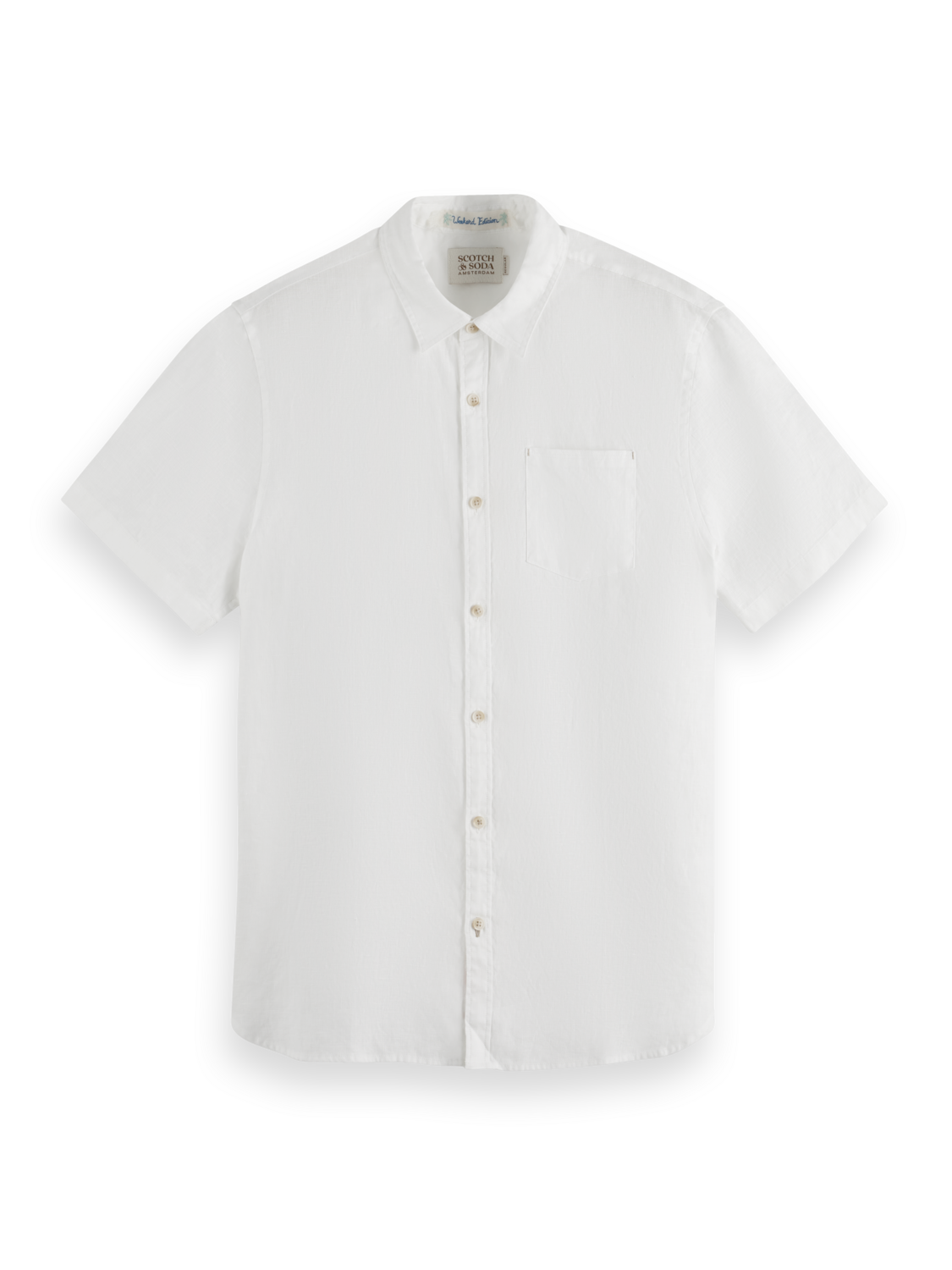 Short Sleeve Linen Shirt