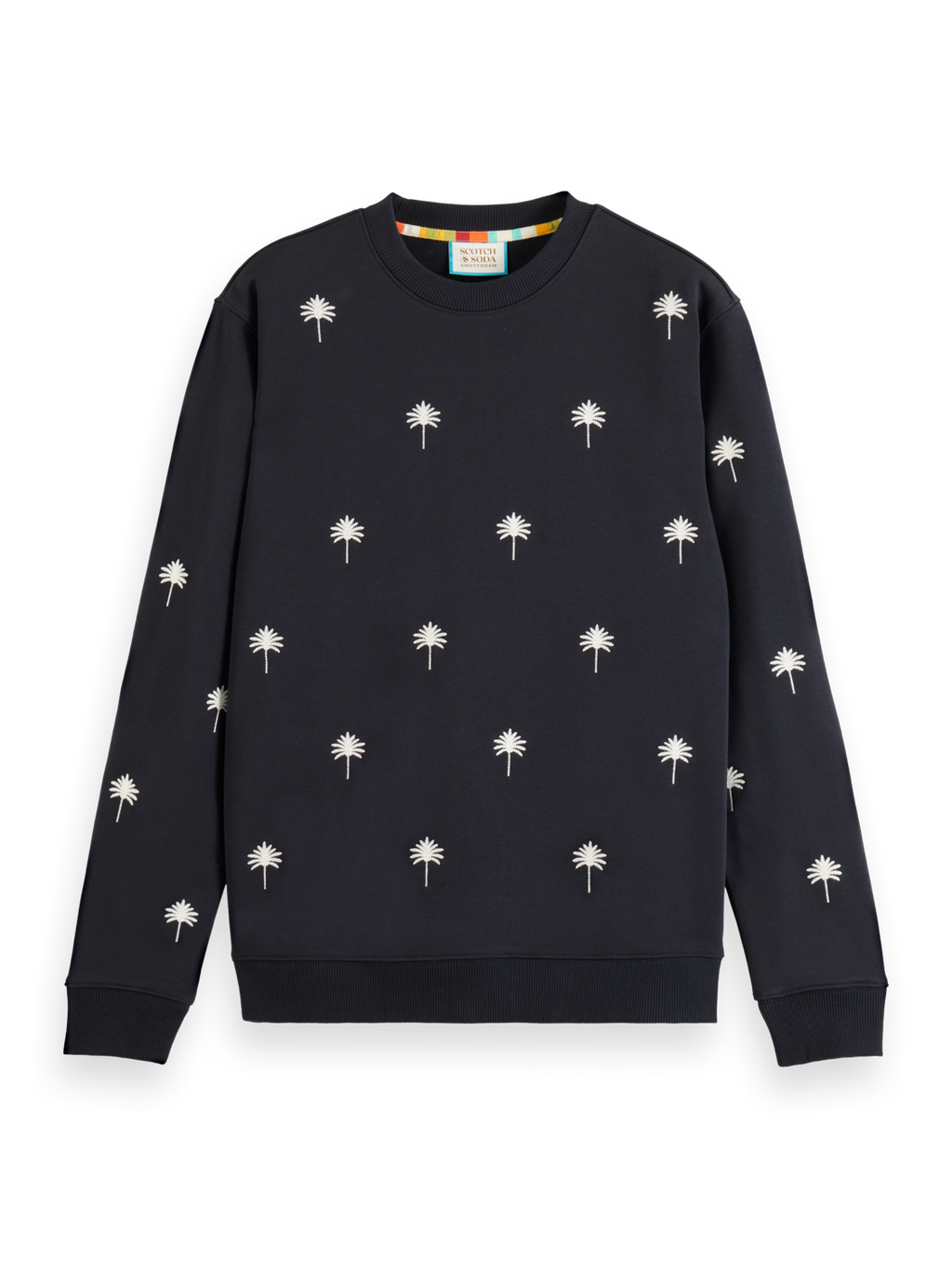 All-Over Embroidery Sweatshirt