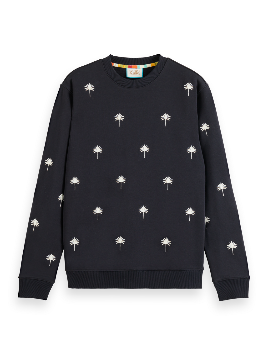 All-Over Embroidery Sweatshirt
