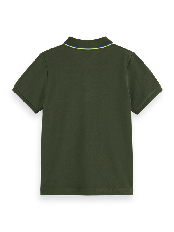 Boys' Pique Polo With Tipping