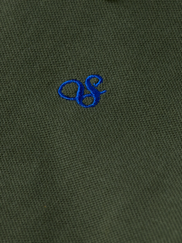 PIQUE POLO WITH TIPPING