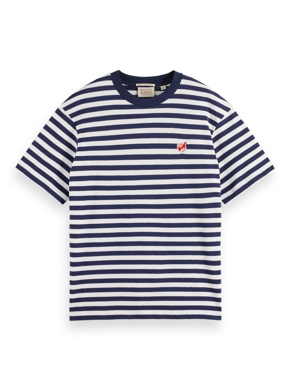 Core - Le t-shirt rayé "Peace Bird" Esprit Libre