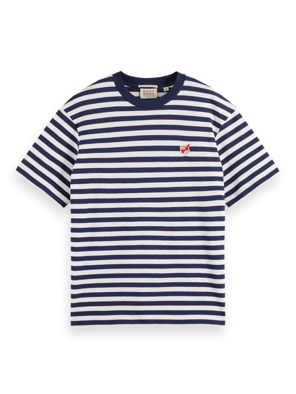 Essentials — The Free Spirit Peace Bird Striped T-Shirt
