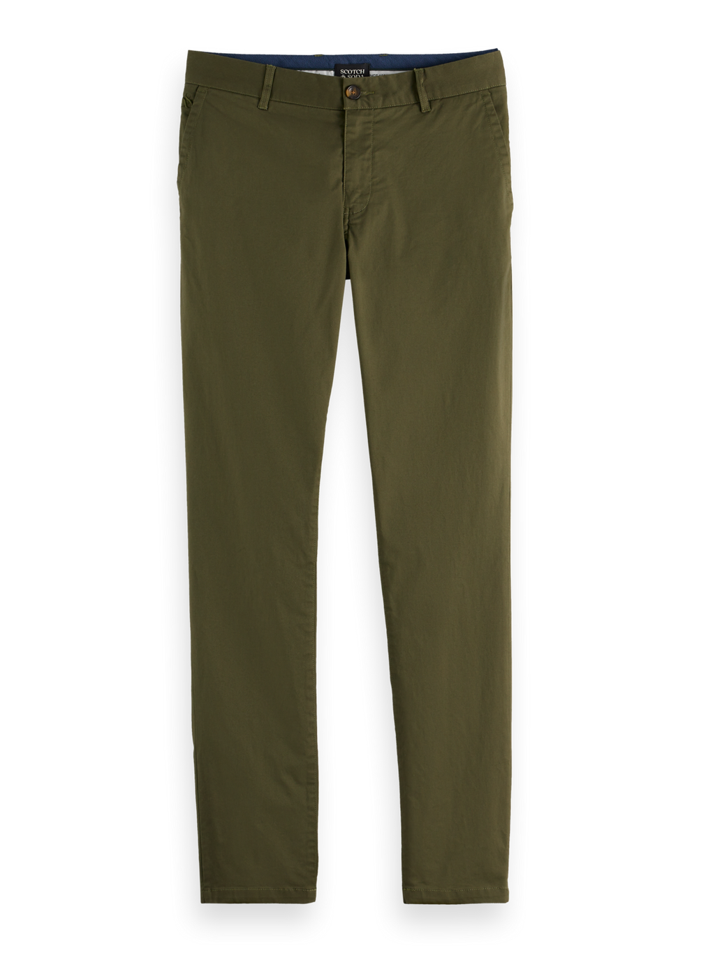 Nos pantalons chino en twill de coton mélangé Mott