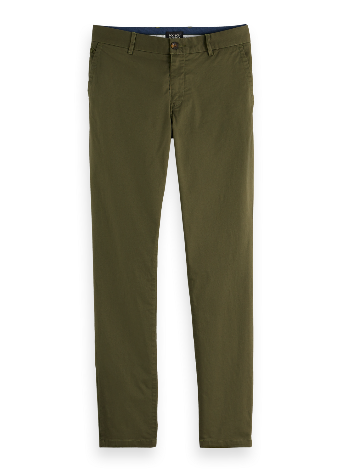 Nos pantalons chino en twill de coton mélangé Mott