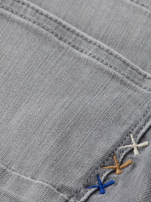 Notre jean slim Ralston coupe droite Gris Roots