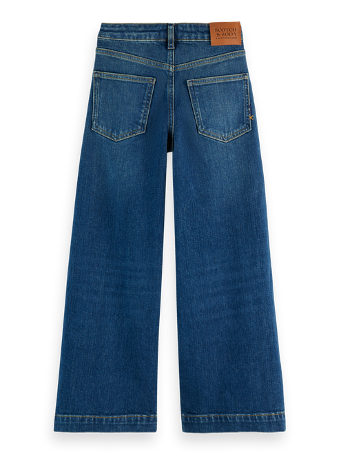 Nos The Wave Wide Leg Jeans Classic Blue