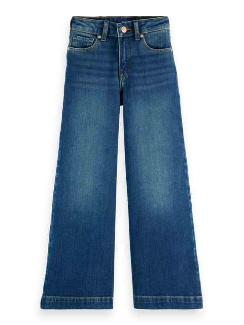Nos The Wave Wide Leg Jeans Classic Blue