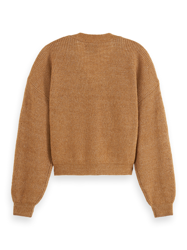 Essentials —  Fuzzy Relaxed Cardigan