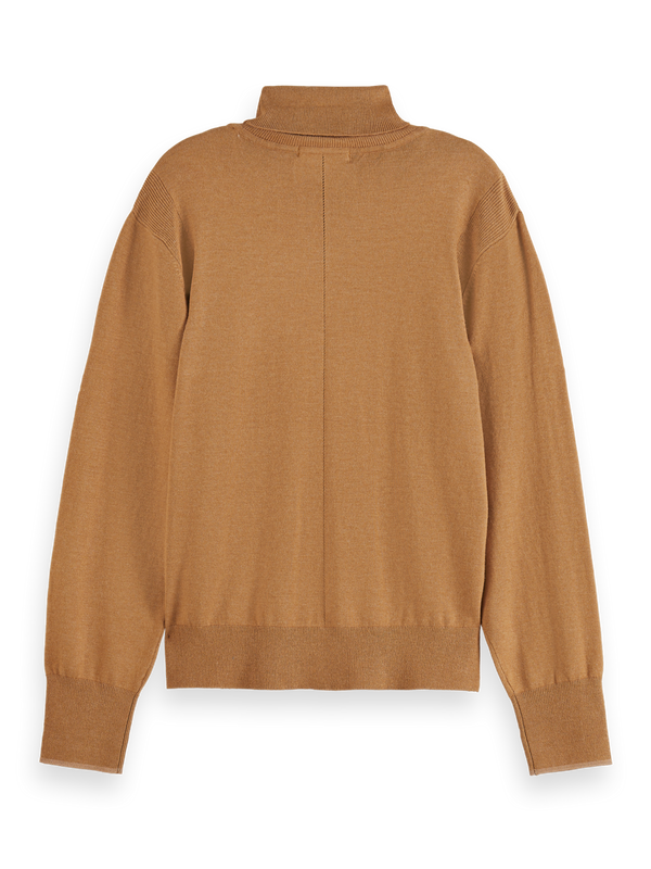 Essentials —  Roll Neck Relaxed Pullover