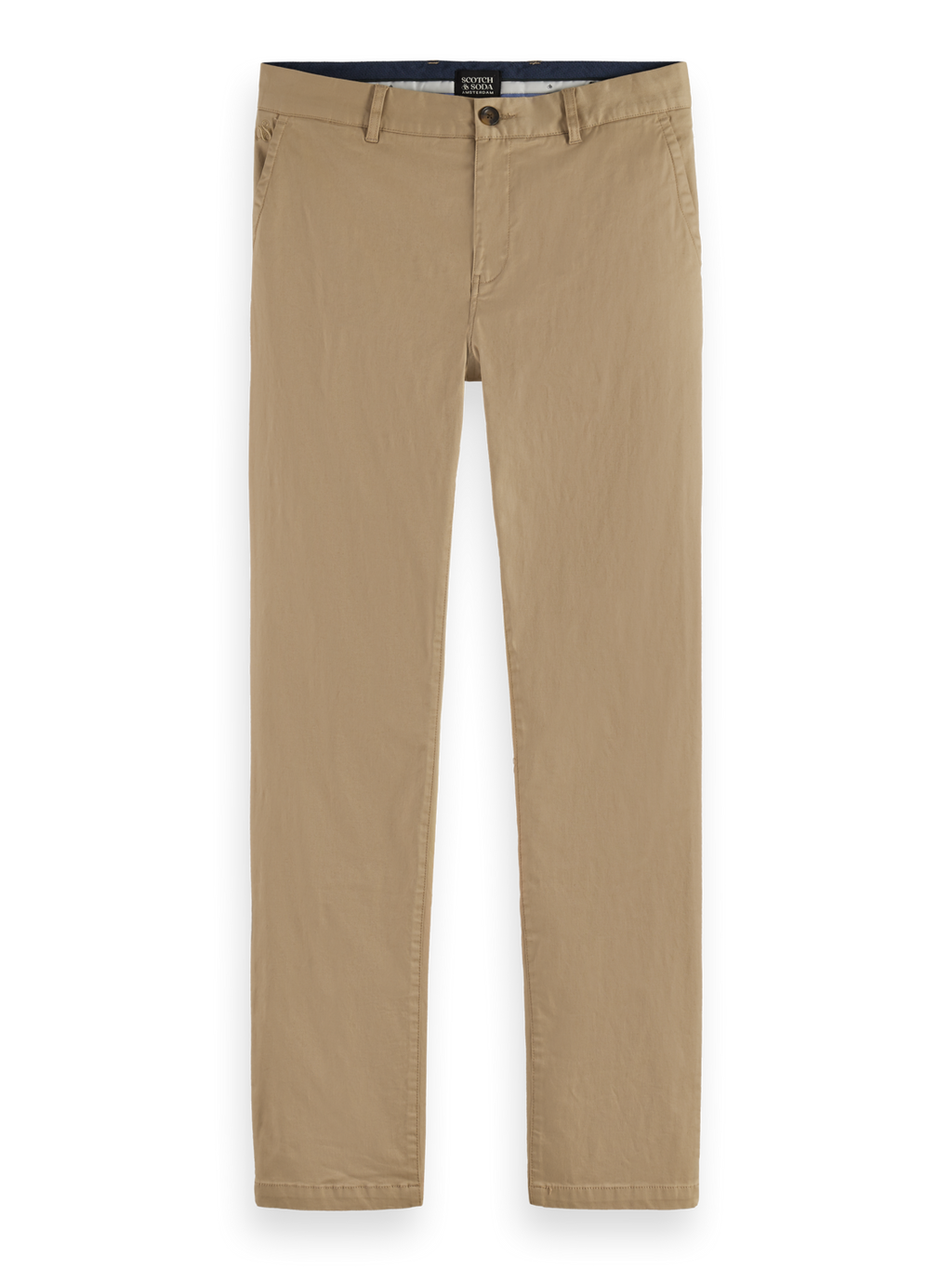 Nos Stuart Cotton-Blend Twill Chino