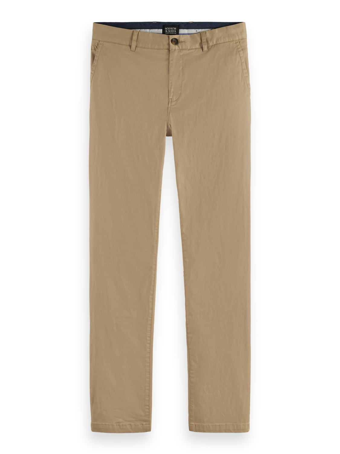 Nos Stuart Cotton-Blend Twill Chino