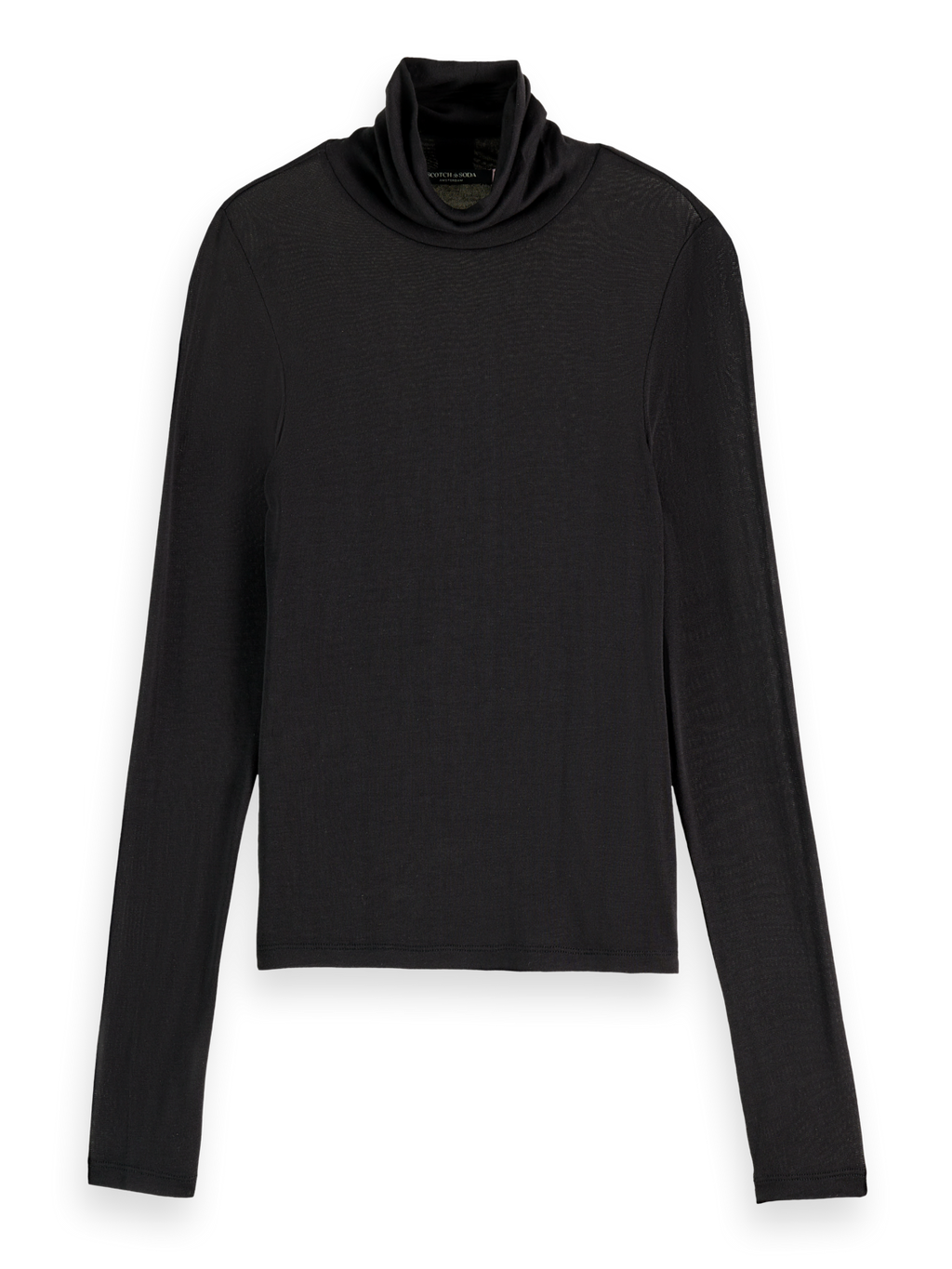 Core Roll Up Neck Long Sleeve T-Shirt