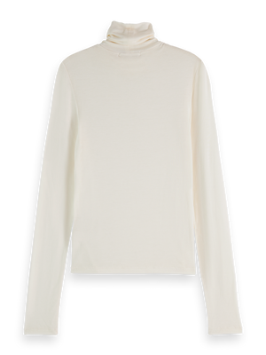 Essentials —  Roll Up Neck Long Sleeve T-Shirt