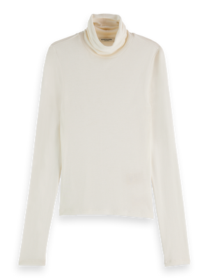 Essentials —  Roll Up Neck Long Sleeve T-Shirt