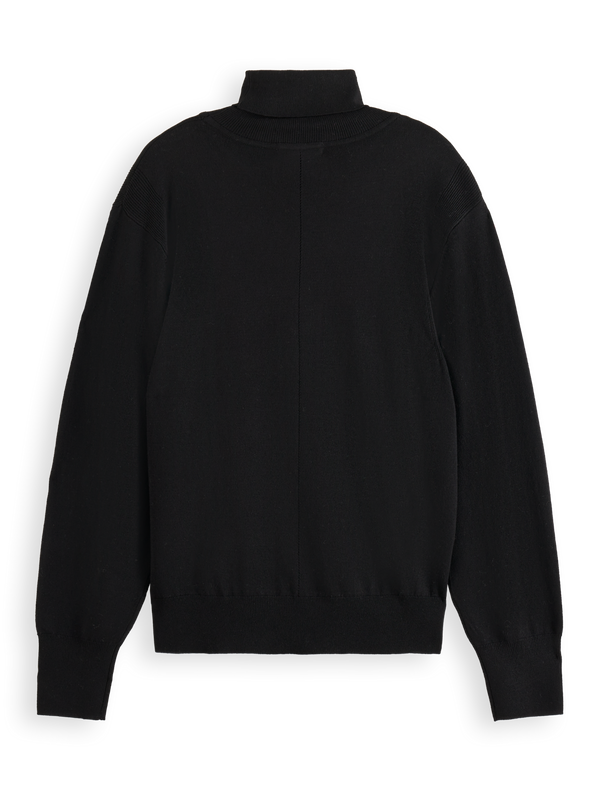 Essentials —  Roll Neck Relaxed Pullover